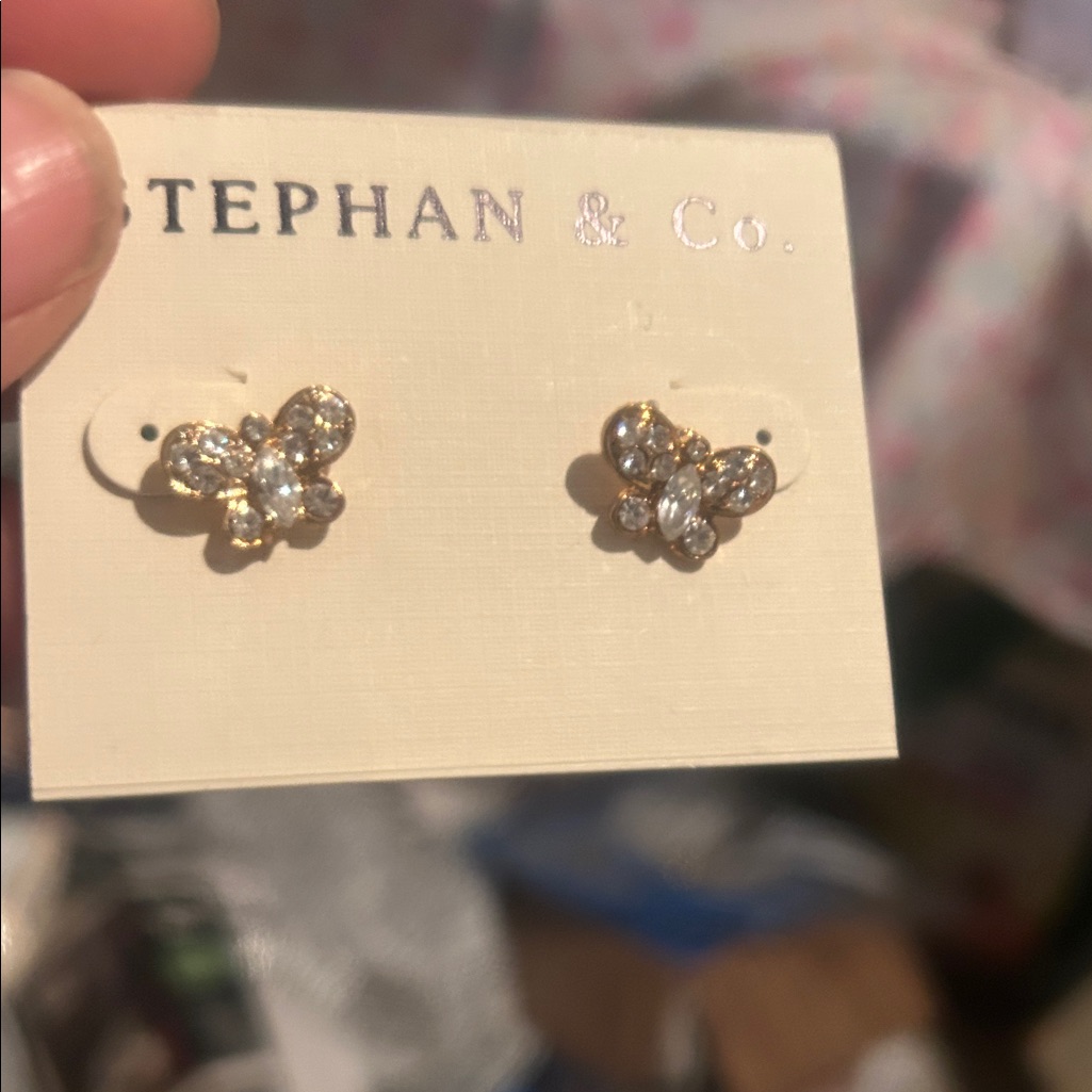 Rhinestone Butterflies By Stephan & Co